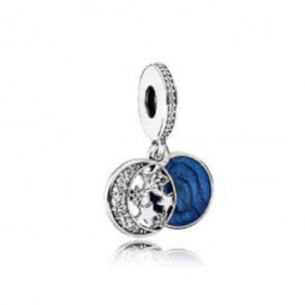 PANDORA Vintage Night Sky Dangle Charm💙